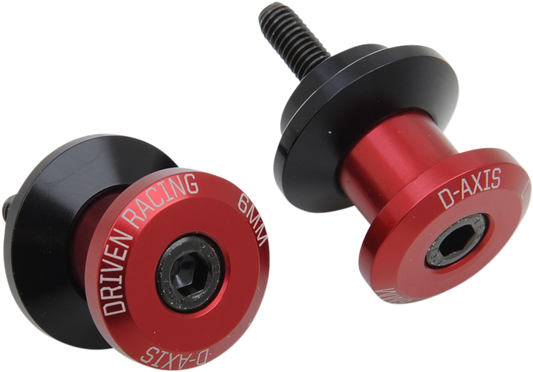 D-Axis Spools - Red - 6 mm