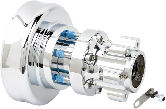 Hub - With TPMS - Rear - Chrome