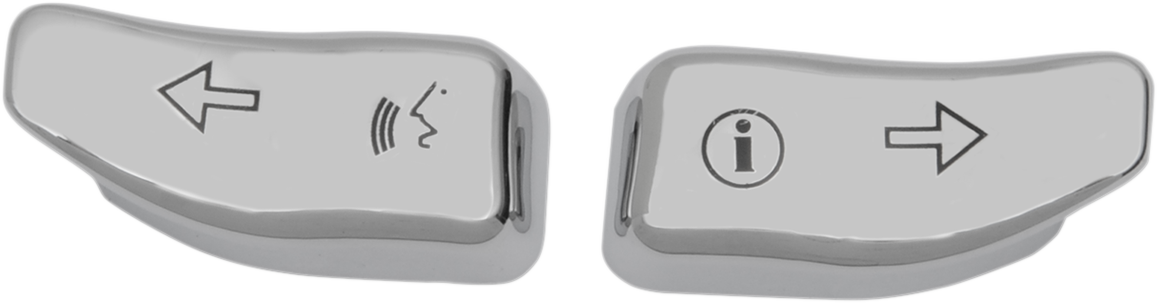 Tapas de Extensión de Interruptor de Direccional - Cromo