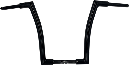 16" Black 1-1/2" Flat Top Handlebar0666506464