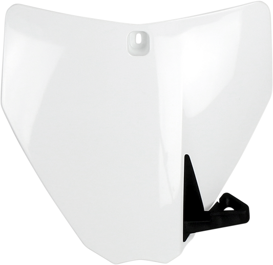 Front Number Plate - White - Husqvarna