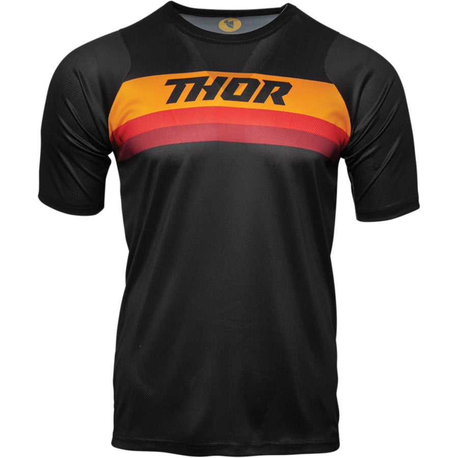 Playera Thor Assist - Negro/Naranja