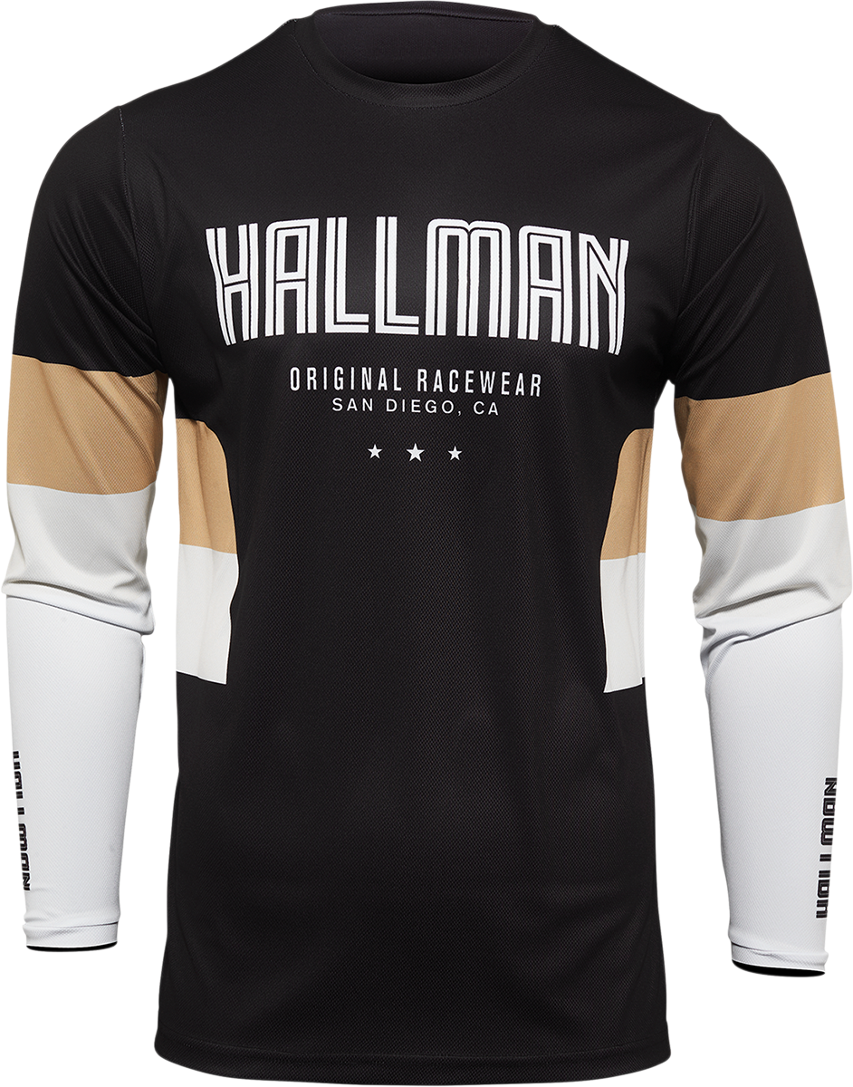 Hallman Differ Draft Jersey - Black/Latte - Small