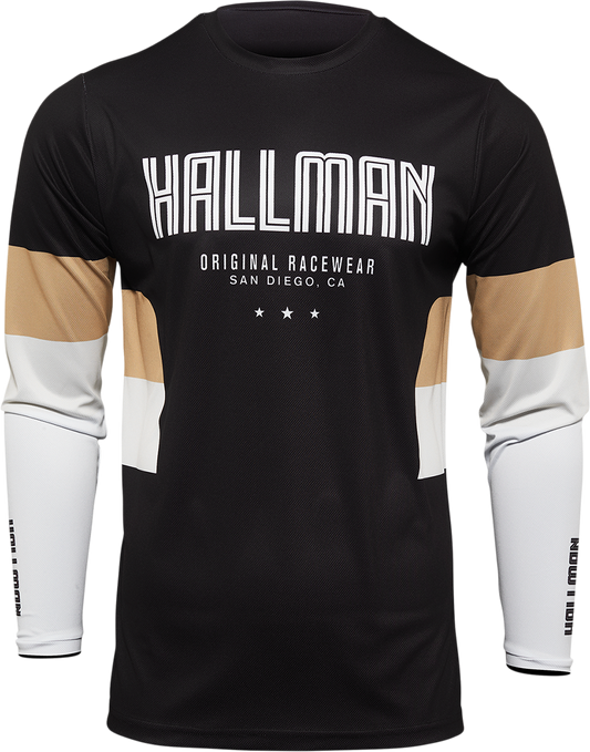 Hallman Differ Draft Jersey - Black/Latte - Small