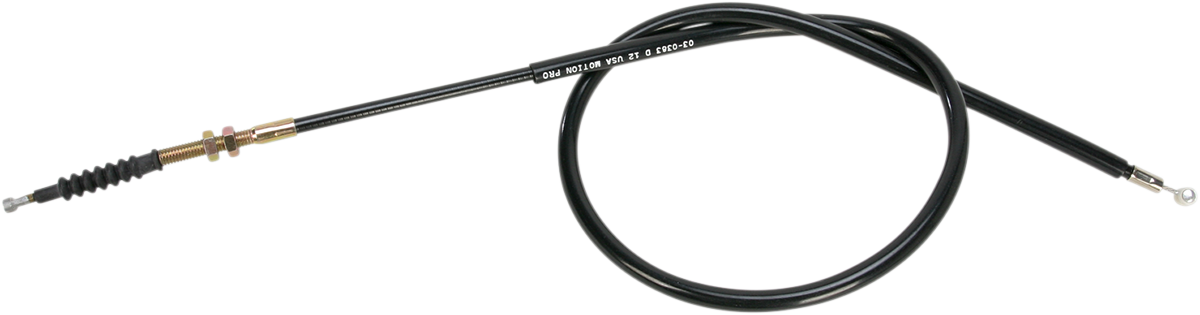 Clutch Cable - Kawasaki - Black Vinyl