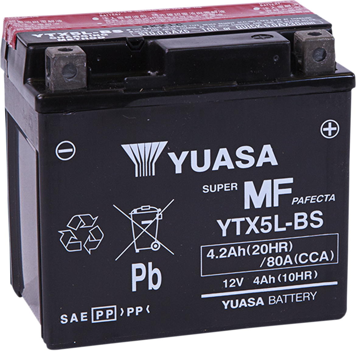 AGM Battery - YTX5L-BS .24 L