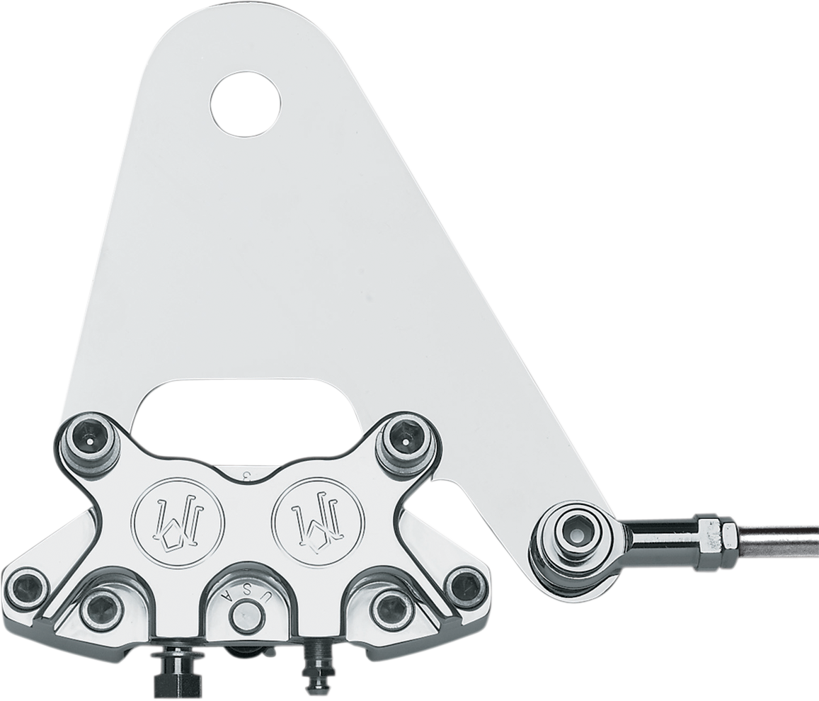 Caliper - Rear - Polished - Rigid Frame 11.5"