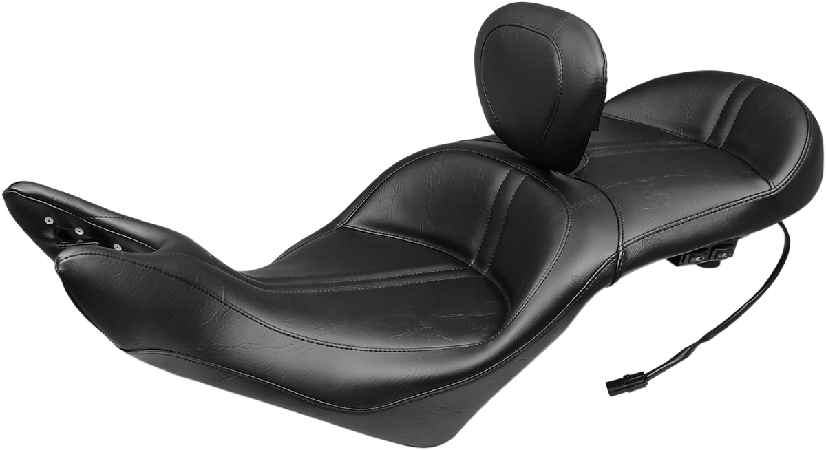 Heated Vision Touring Seat with Driver Backrest