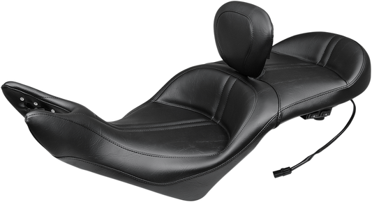 Heated Vision Touring Seat with Driver Backrest