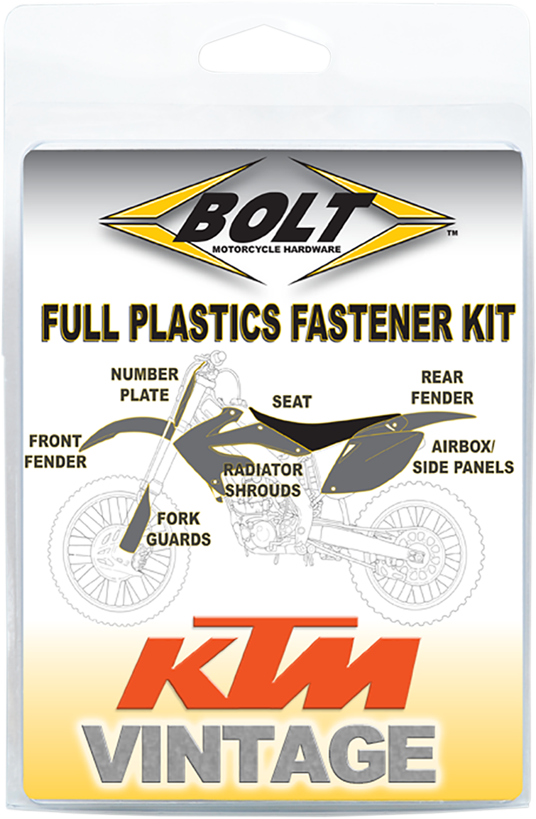 Body/Plastics Fastener Kit - KTM