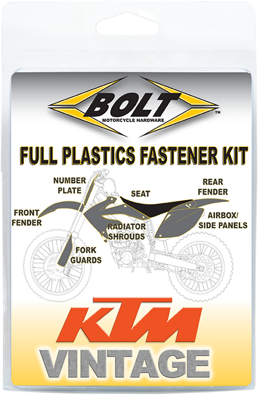 Body/Plastics Fastener Kit - KTM