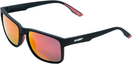 Lentes FMF Gears - negro/rojo