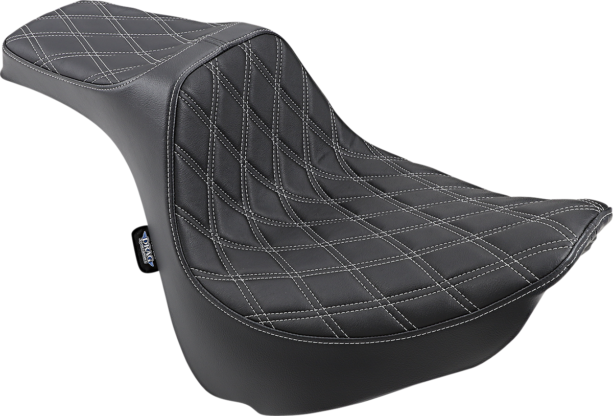 Predator III Seat - Double Diamond - Silver Stitched - FXFB