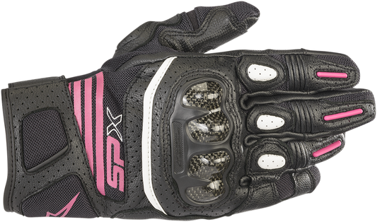 Stella SPX AC V2 Gloves - Black /Fuschia - XS