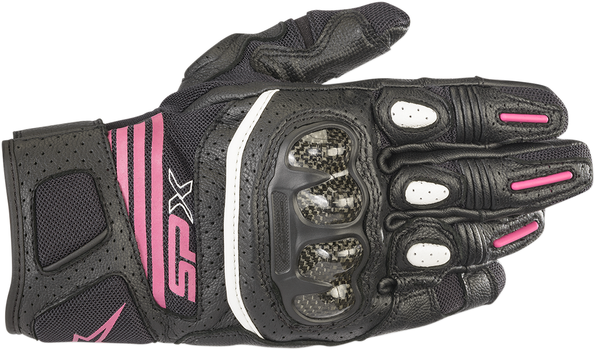 Stella SPX AC V2 Gloves - Black /Fuschia - XS