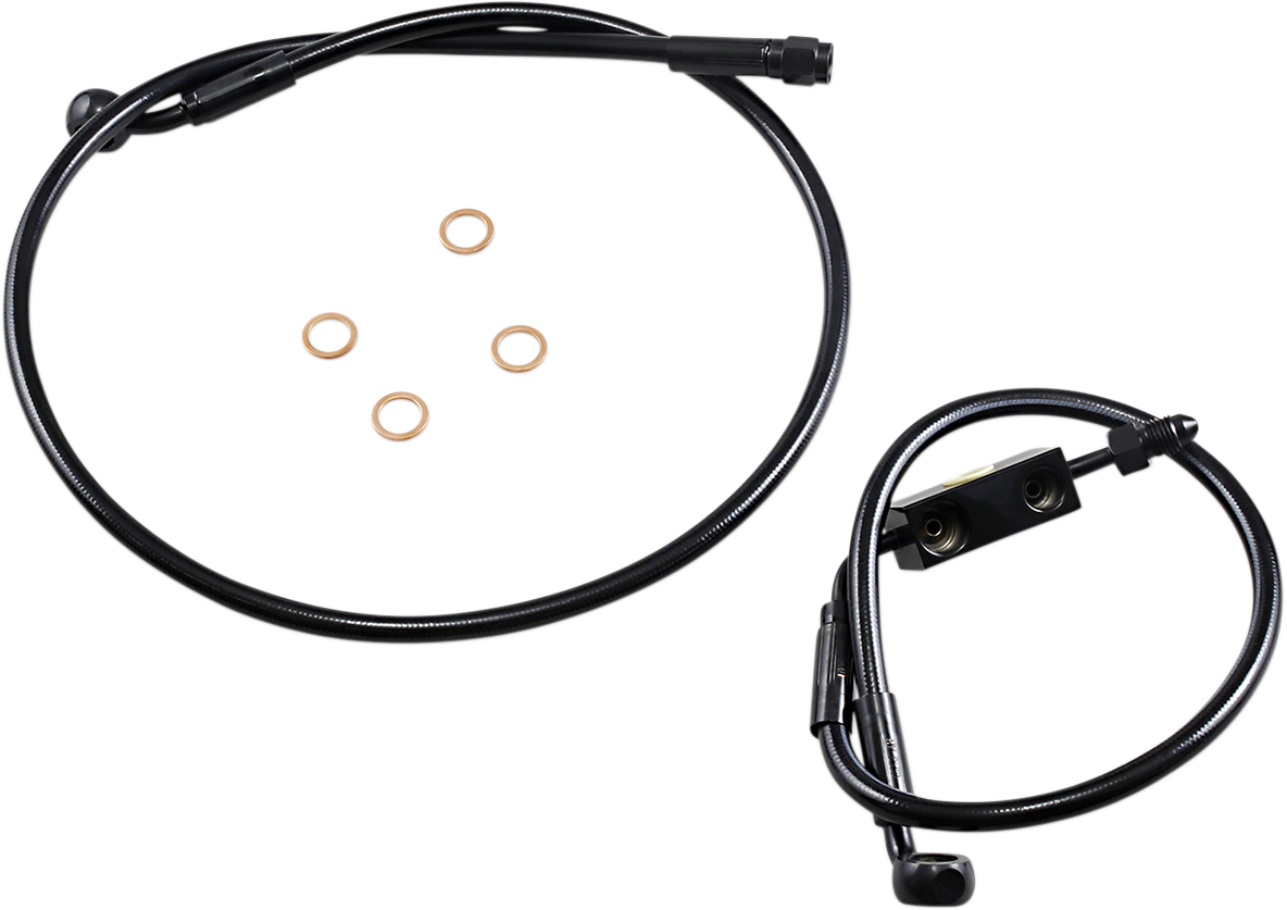 XR Brake Line Kit - Black - Sportster ABS812