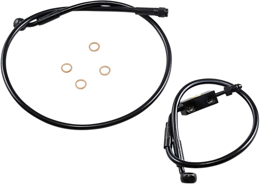 XR Brake Line Kit - Black - Sportster ABS812