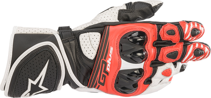 GP Plus R v2 Gloves - Black/White/Red - Small