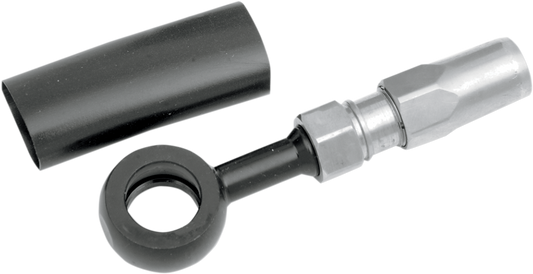 BYO Brake Banjo - 180° 7/16" - Black