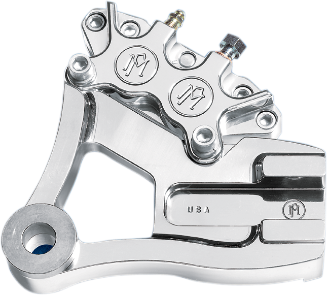 Caliper - Rear - Chrome - 91-99 FXDB/C/L