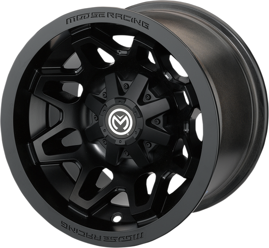 416X Wheel - Front/Rear - Black - 14x8 - 4/156 - 4+4