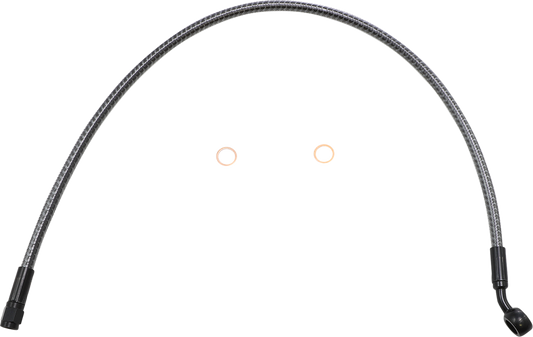 Brake Line - Front - 3/8" - 35° - 23" - KARBONFIBR