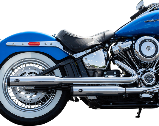 Grand National Race Mufflers for Softail - Chrome09223865