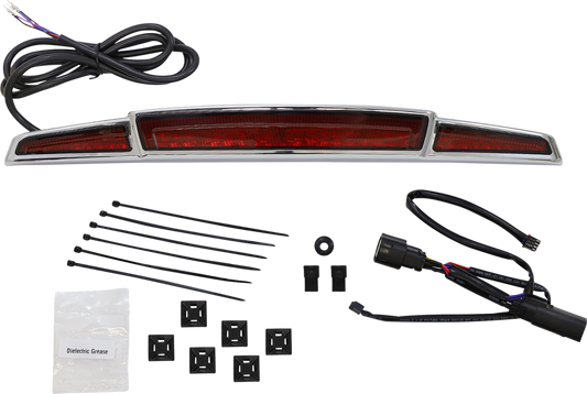 Trunk Light/Taillight - Chrome - Red