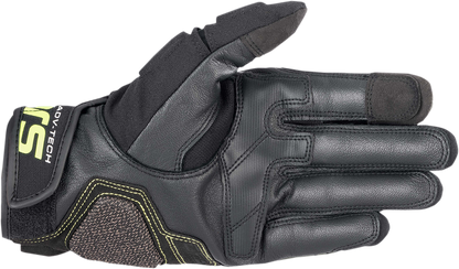Halo Gloves - Black/Yellow - Small