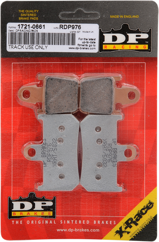 RDP Racing Brake Pads - YZF 1000 R