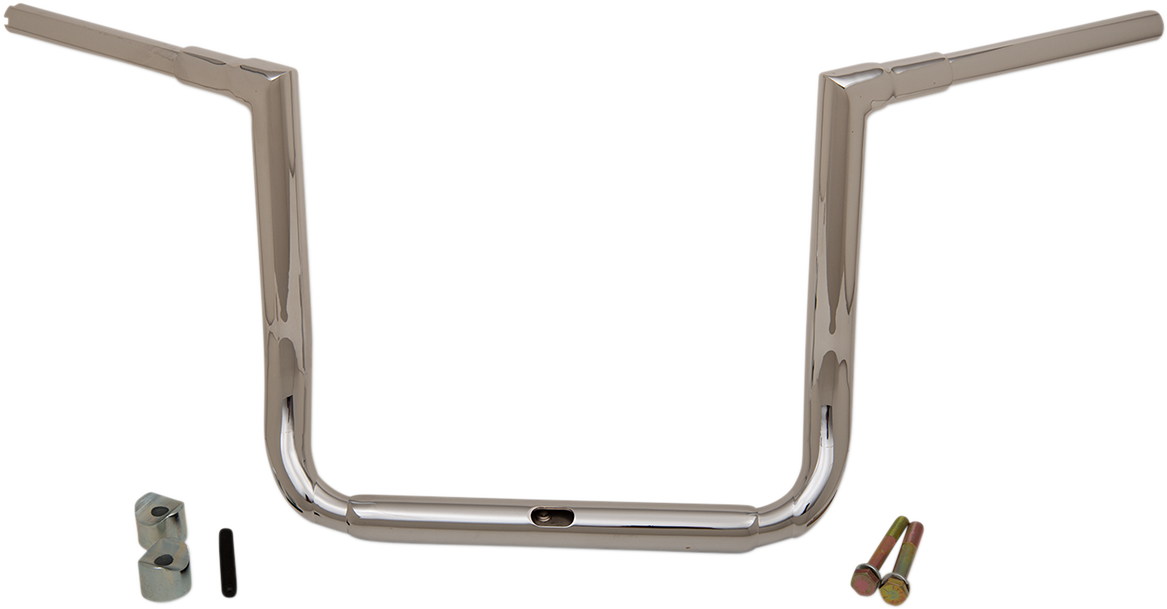 Chrome 14" Grande Twin Peaks Handlebar for FLHT
