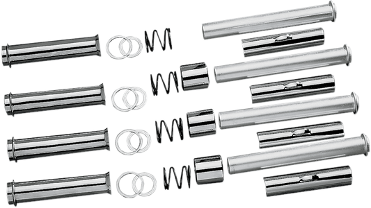 Tubos de varillas de empuje cromo