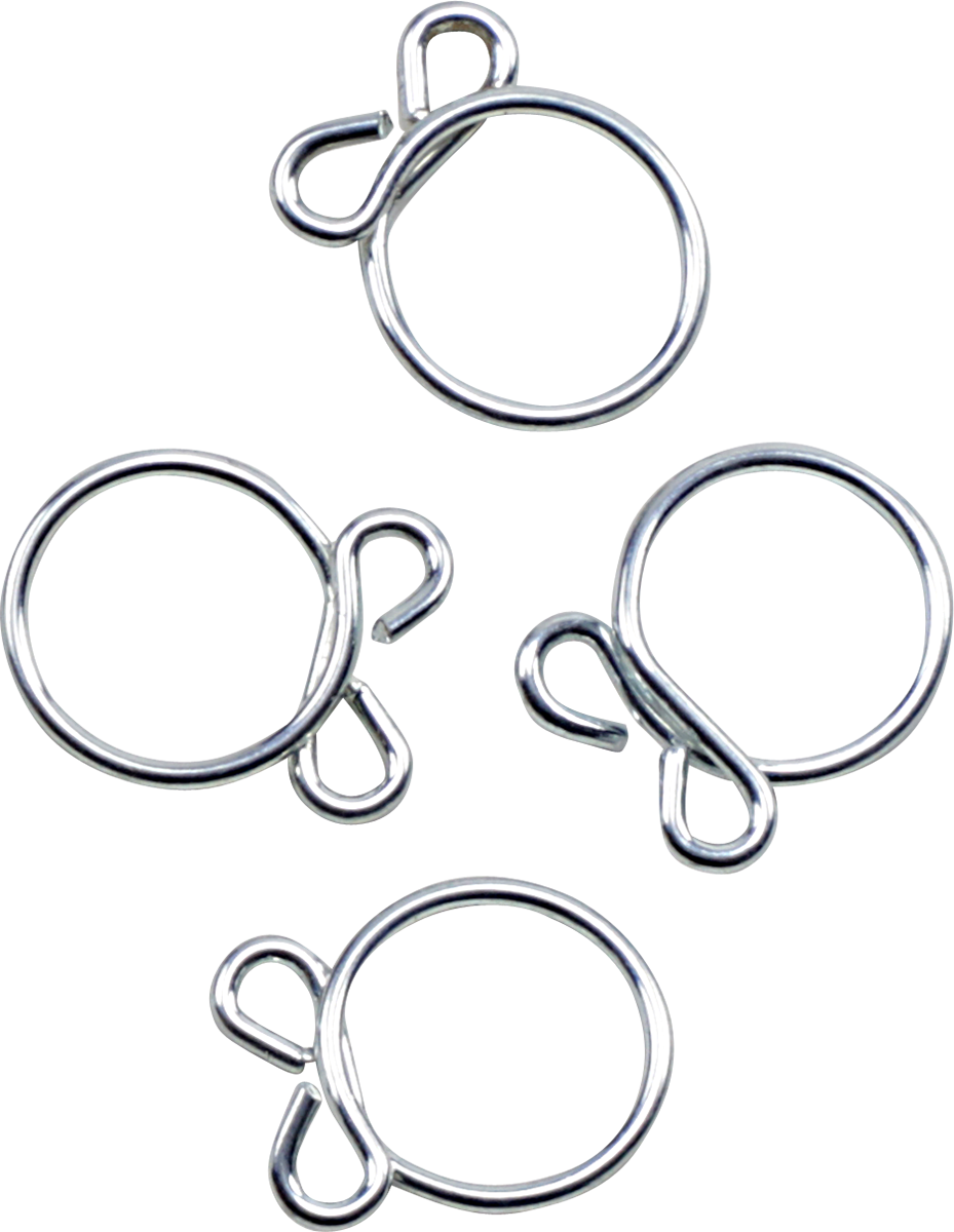 Wire Clamp Refill - Silver - 4-Pack