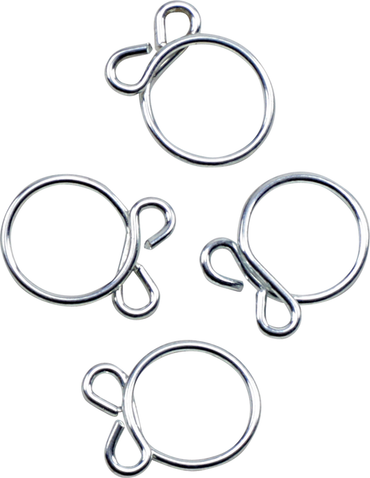 Wire Clamp Refill - Silver - 4-Pack