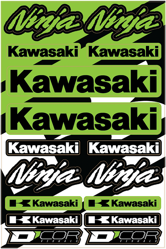 Decal Sheet - Kawasaki Street