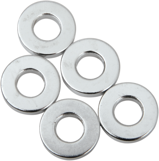 Espaciadores 1/4 X 5/8 X 1/8 cromo