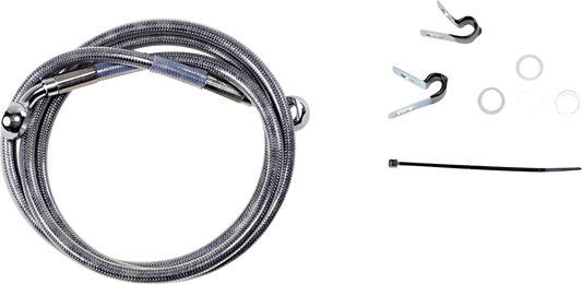 Línea de Freno Delantero de 10" de Acero Inoxidable