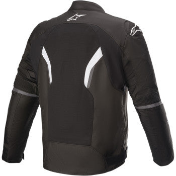 Chamarra textil Alpinestars AST Air v2 - negra/blanco