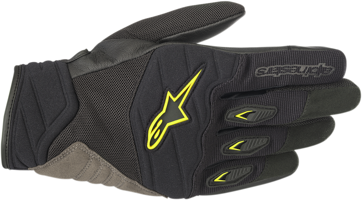 Guantes Alpinestars Shore - Negro/Amarillo