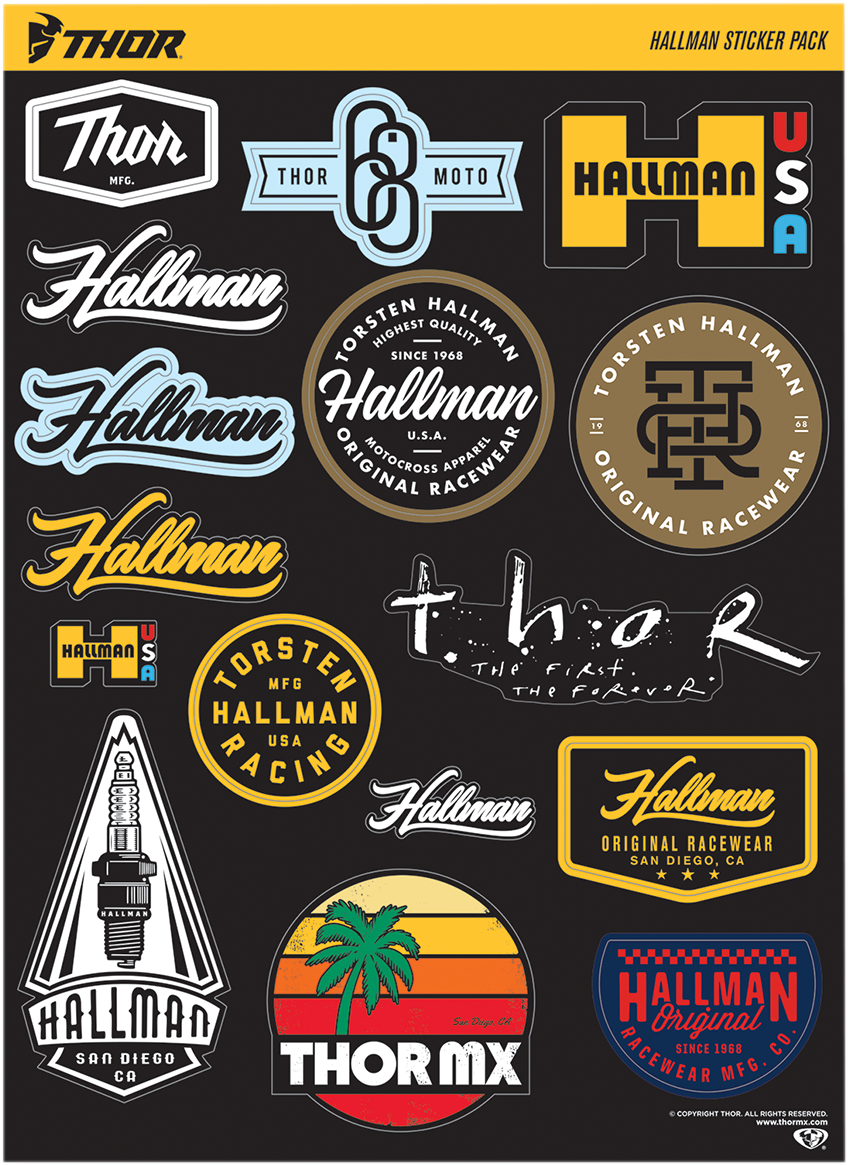 Decal Sheet - Hallman