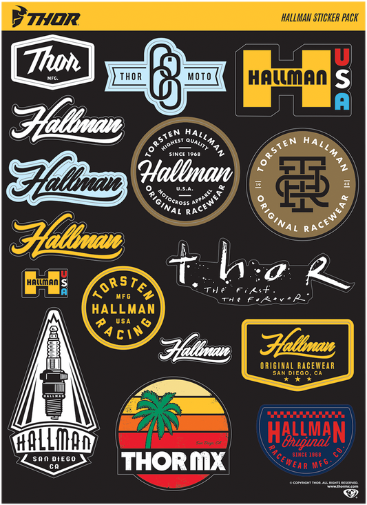 Decal Sheet - Hallman