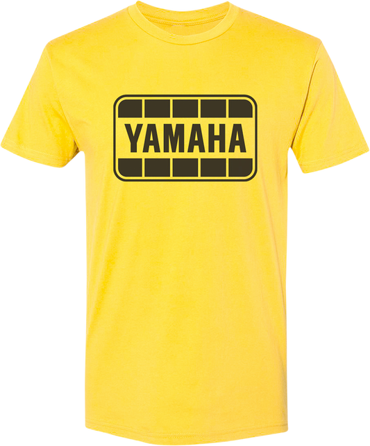 Yamaha Retro T-Shirt - Yellow/Black - Medium