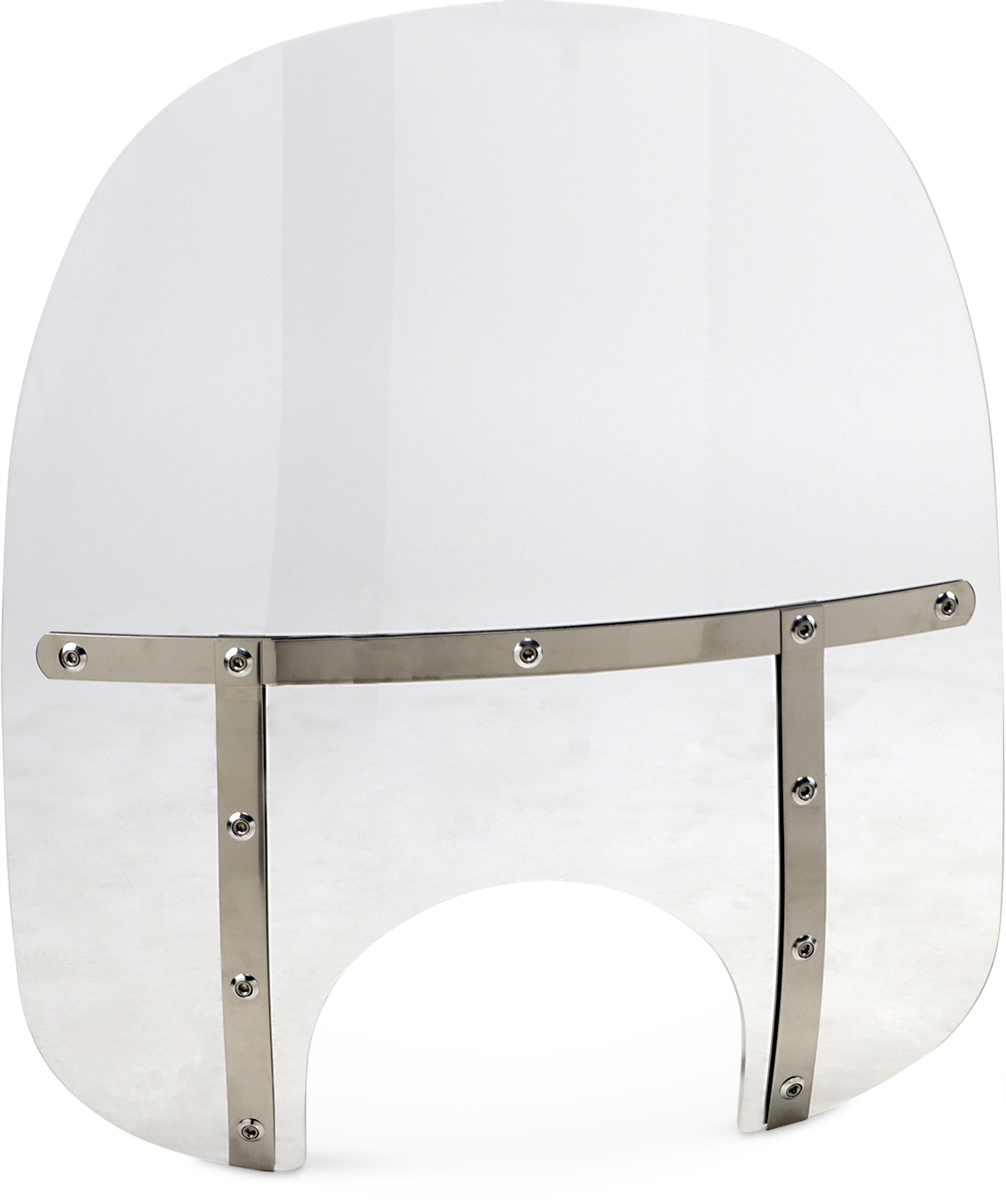 Fats Windshield - 19" - 9" Headlight - Clear