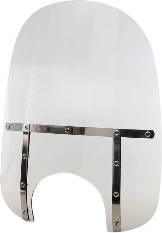 Fats Windshield - 21" - 9" Headlight - Solar