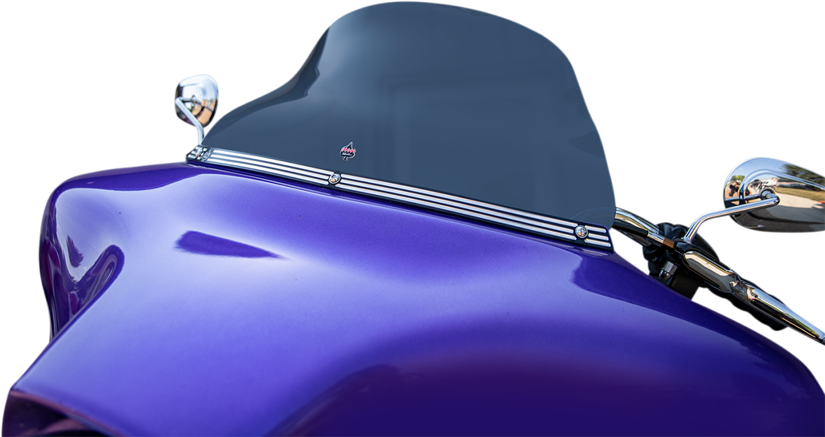 Flare™ Windshield - Dark Smoke - 10.5"