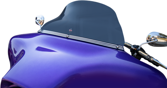 Flare™ Windshield - Dark Smoke - 10.5"