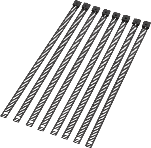 Cable Tie - Black - 8" - 8 Pack