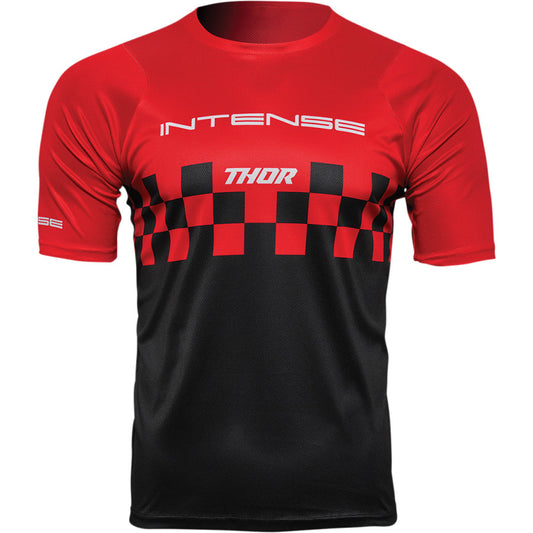 Jersey Thor Intense Chex- Rojo/Negro