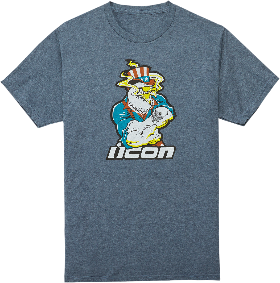 Playera ICON Freedom Spitter - Azul