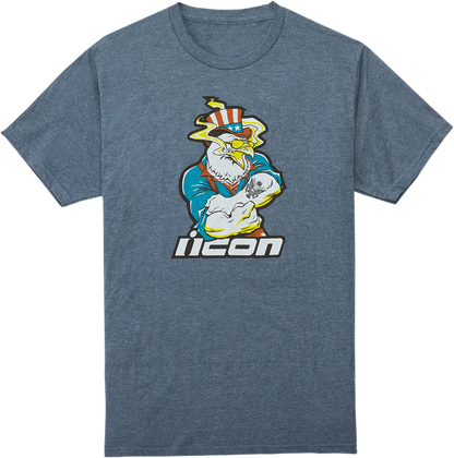 Playera ICON Freedom Spitter - Azul